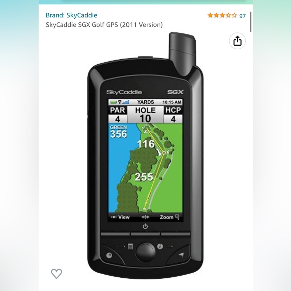 ⭐️ SkyCaddie SGX Golf GPS